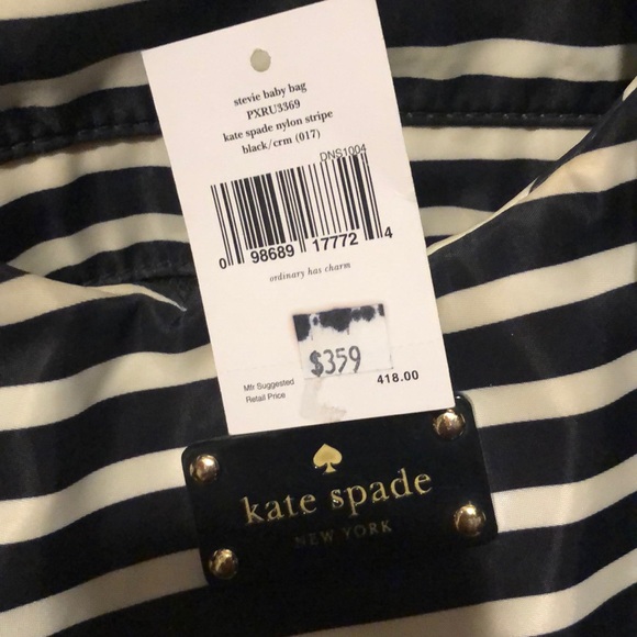 Kate Spade Stevie diaper bag. - Picture 2 of 8